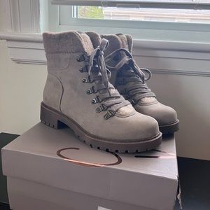 Cute Cloth Combat Boots